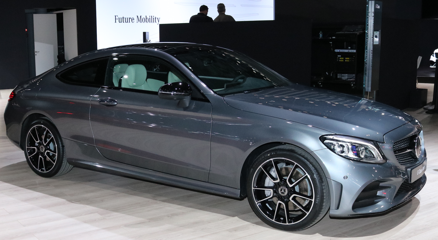 2019 Mercedes C-Class Coupe at NY Auto Show